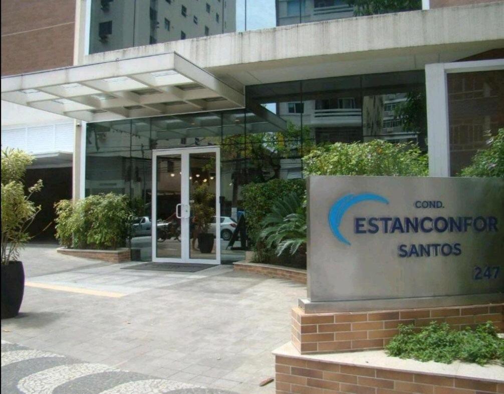 Estanconfor Praia Santos Ac Garagem Sacada Fechada Dış mekan fotoğraf